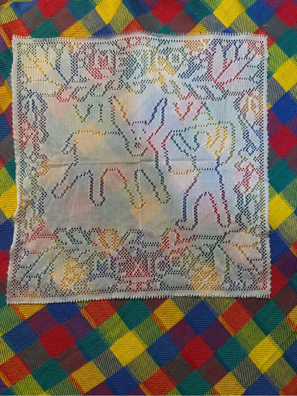 Vintage Lace Bullfighter Hankie